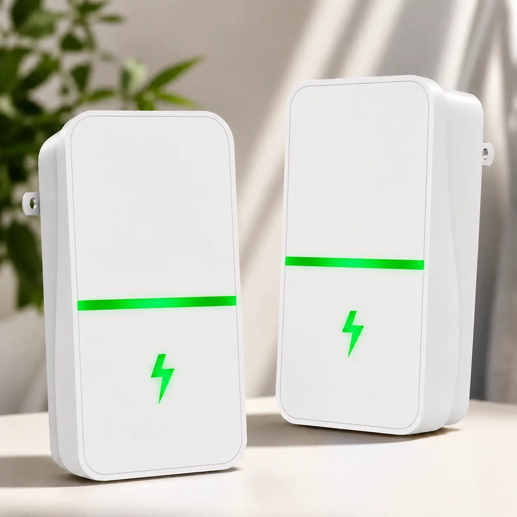 Buy 1 Get 1 Free: Compact Plug-In Smart LED Device with Indicator Light for Effortless Home and Office Use, 90–250V Compatible