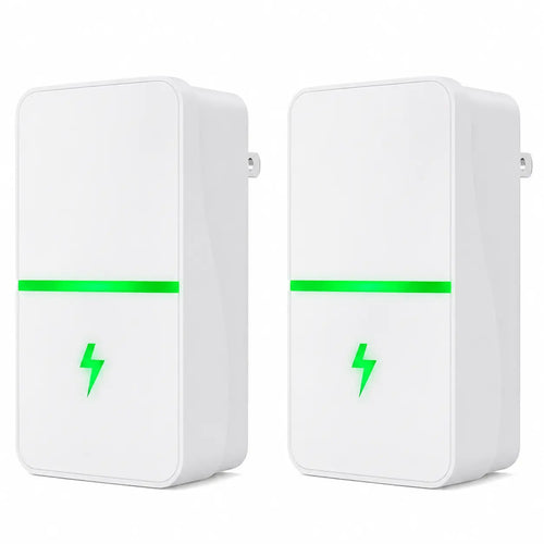 Buy 1 Get 1 Free: Compact Plug-In Smart LED Device with Indicator Light for Effortless Home and Office Use, 90–250V Compatible