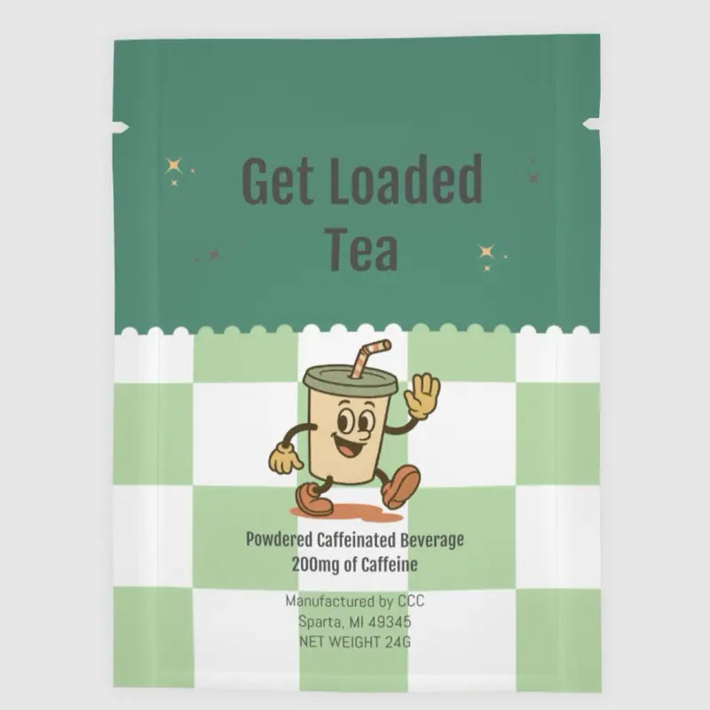 Elevate Your Hydration with Loaded Tea – Energizing 32oz Caffeinated Beverage Mix in a Convenient Single Packet